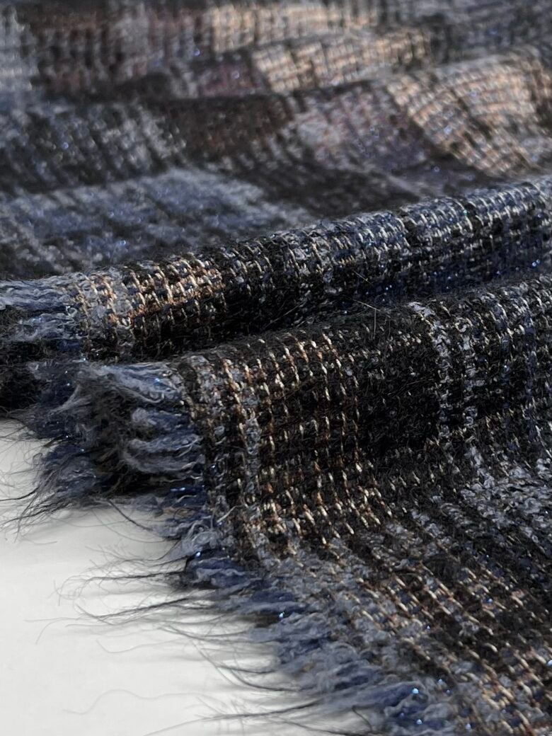 Italian "Chanel" Wool Tweed "Nora"