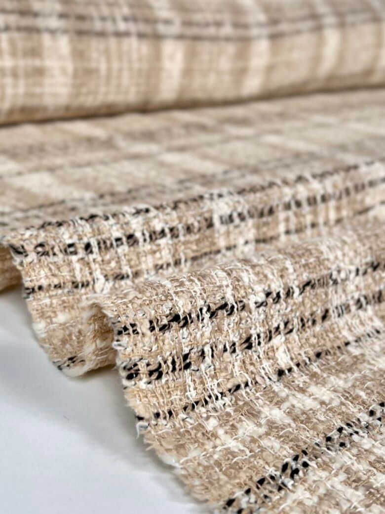 "Chanel" Cotton Tweed "Ava"
