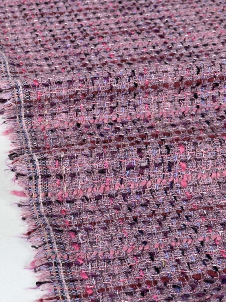 Chanel Wool Tweed "Eleanor" in Lilac Color
