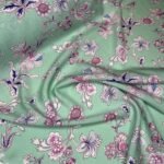 viscose printed woven