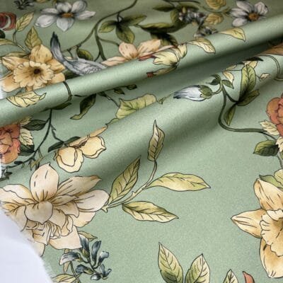 Испанская коллекционная хлопковая ткань с эластаном — изображение 2