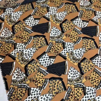 "French Scarf" Pattern Dress Fabric - Image 2