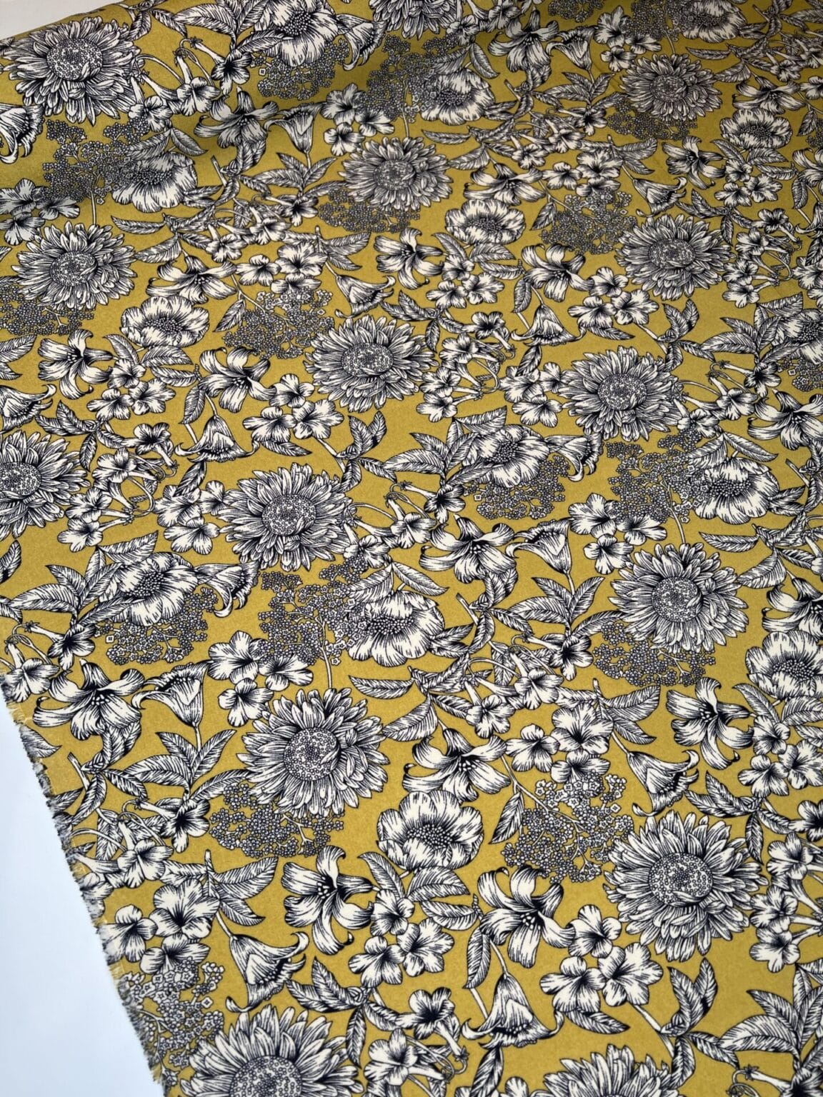"Silky" Fabric "Field Harmony"