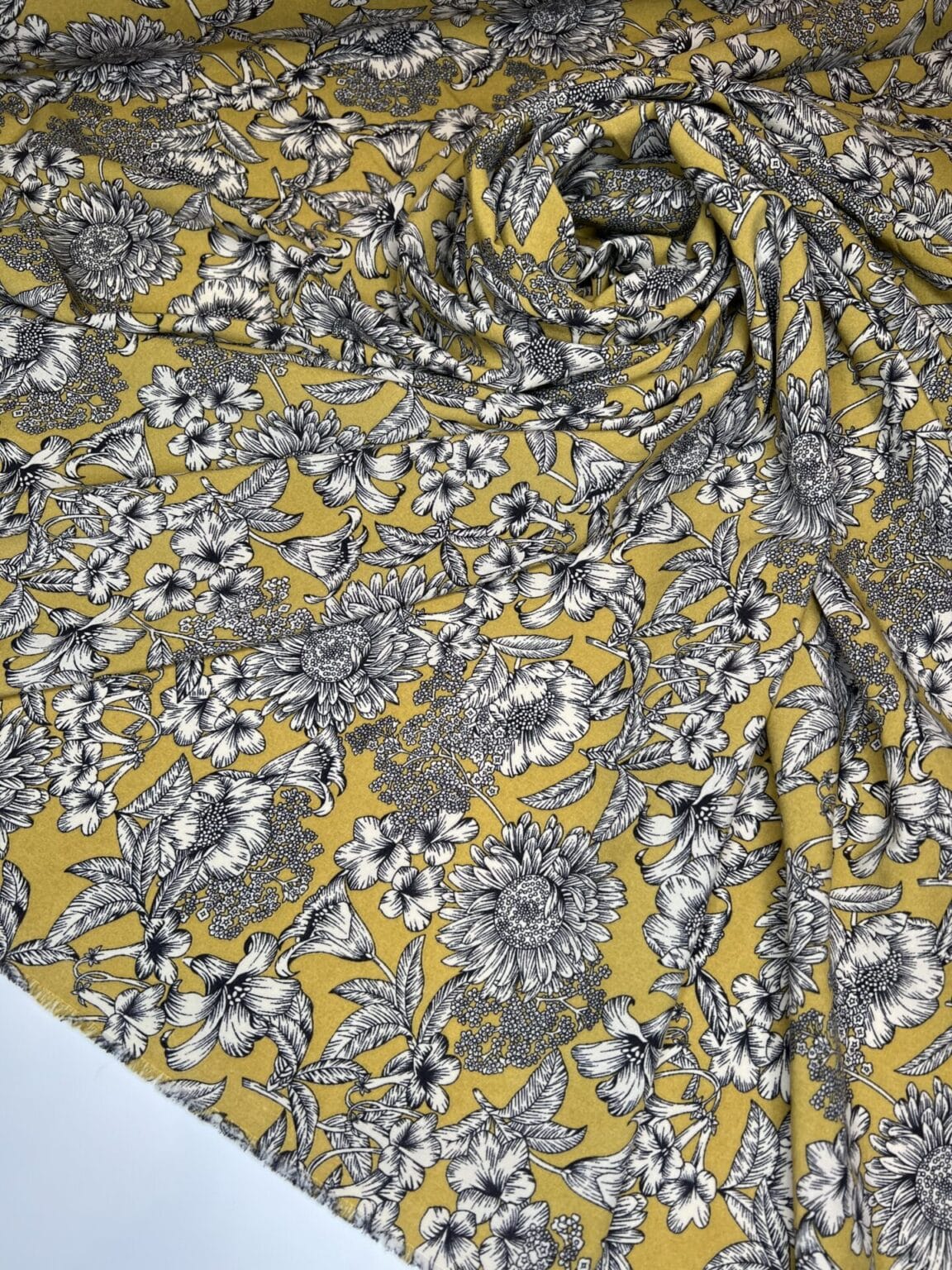 "Silky" Fabric "Field Harmony"