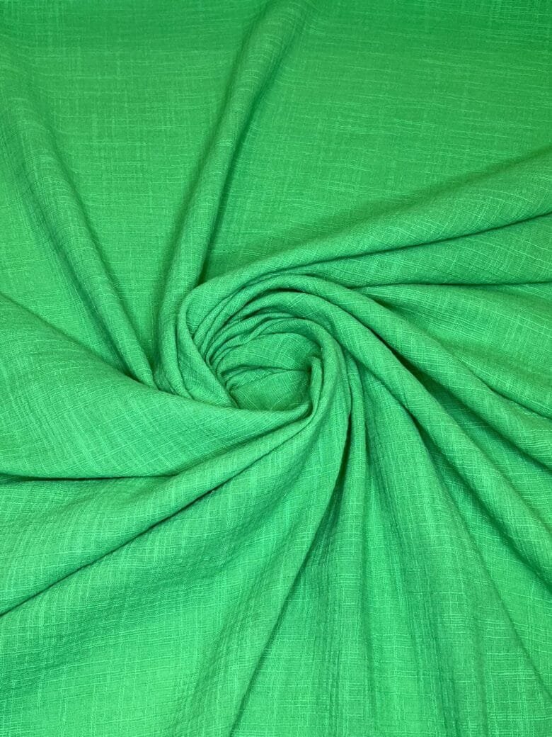 Green Linen Imitation Muslin