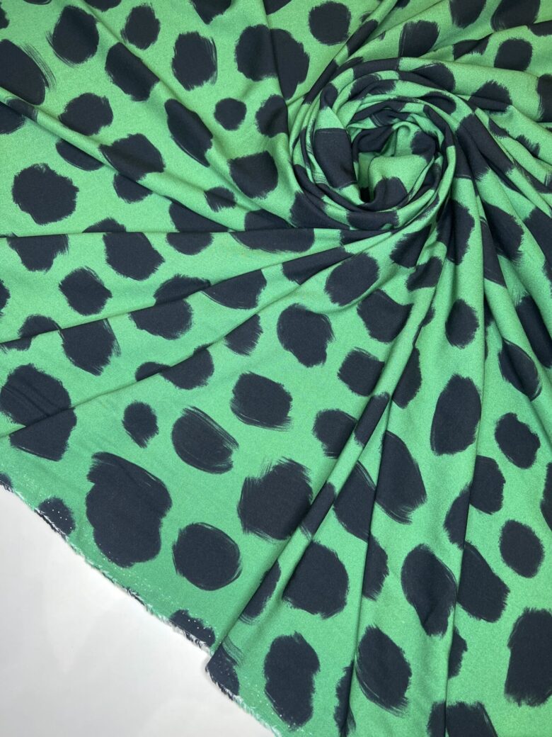Twill Viscose Fabric Animal Print