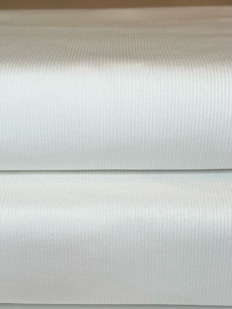 RIB Milk White Fabric 270/m2 (MX08)