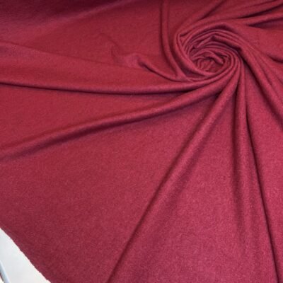 Burgundy Stretch Jersey Fabric 220 gr/m2 - Image 1
