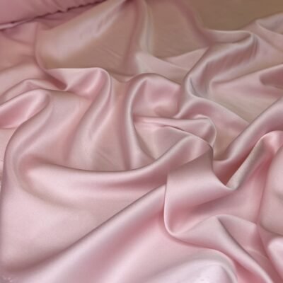 Armani silk (satin) baby pink color - Image 1