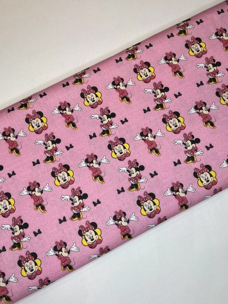 Cotton - Muslin "Playful Mice" (WITH DEFECT)