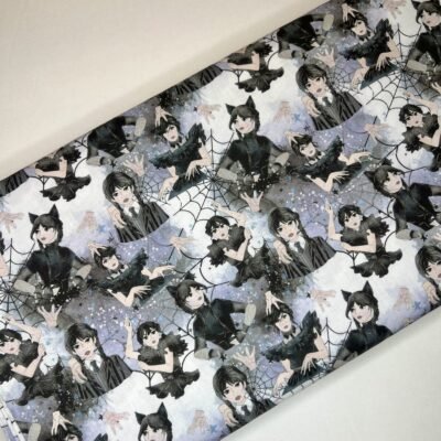 Хлопок - ткань "Ведьмочки" 2 (С БРАКОМ) — изображение 1