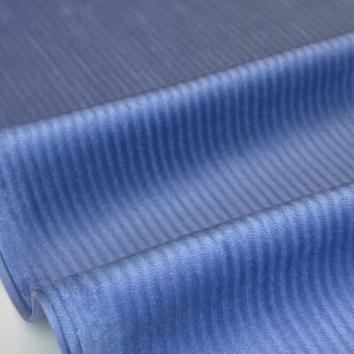 Velvetas su elastanu dangaus žydros spalvos - Image 1