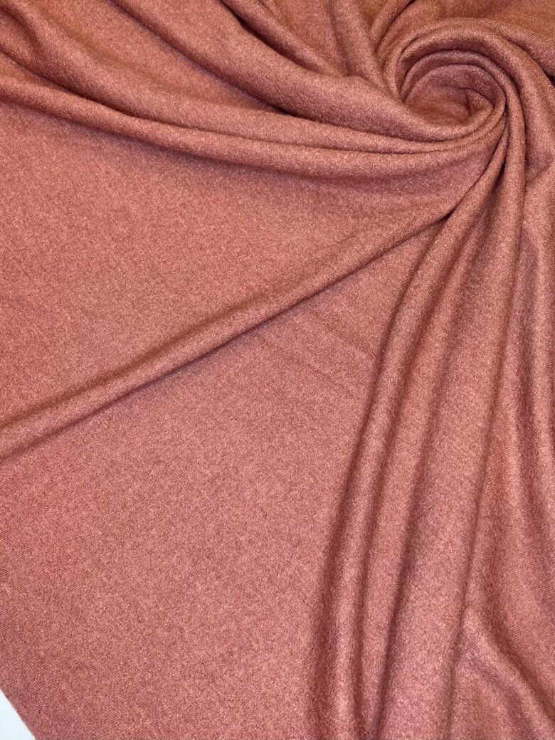 Elastic Knit "Terracotta" from Boiled Wool