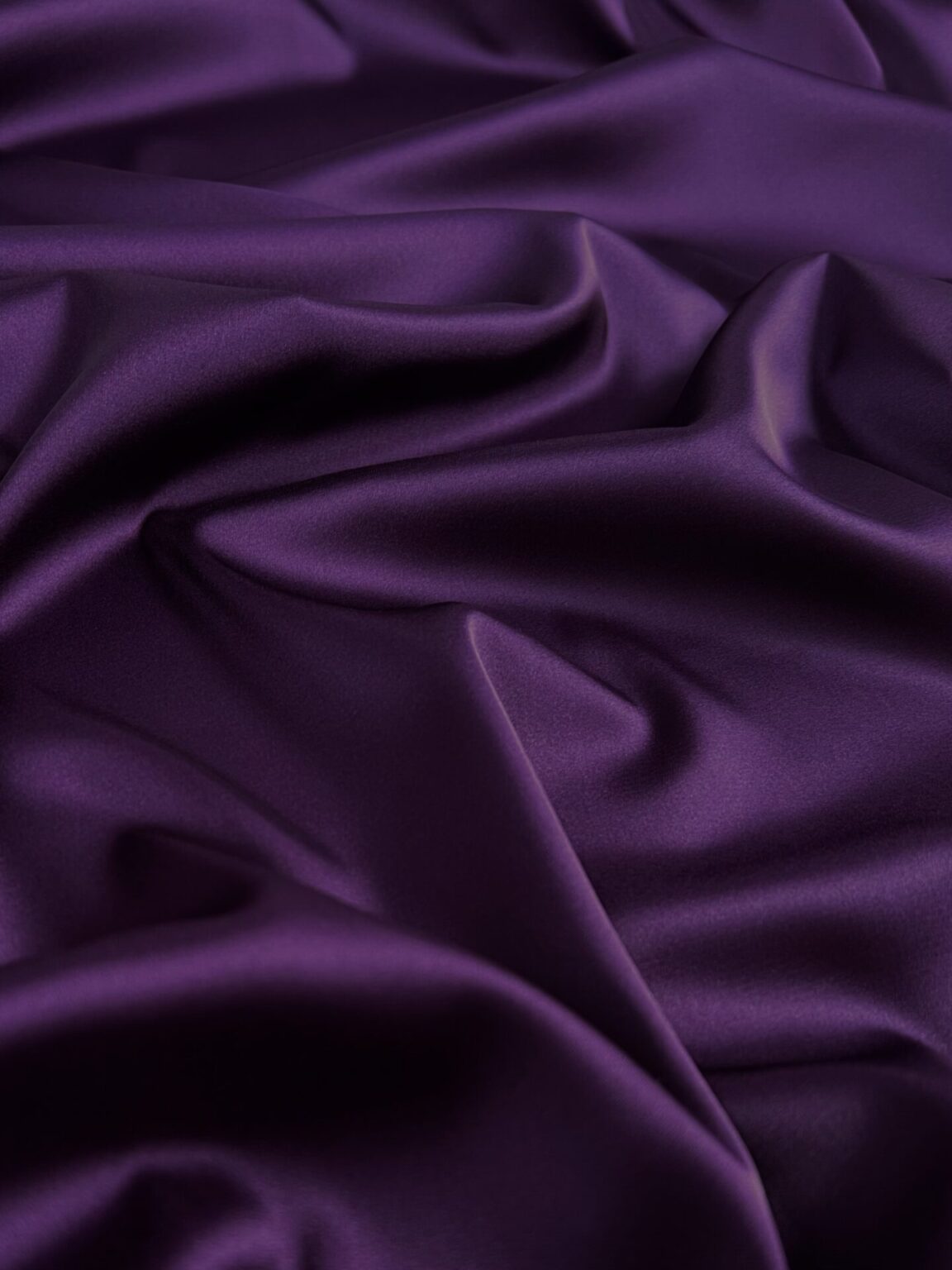 Armani Silk Satin, Dark Purple Color (Armani Silk)