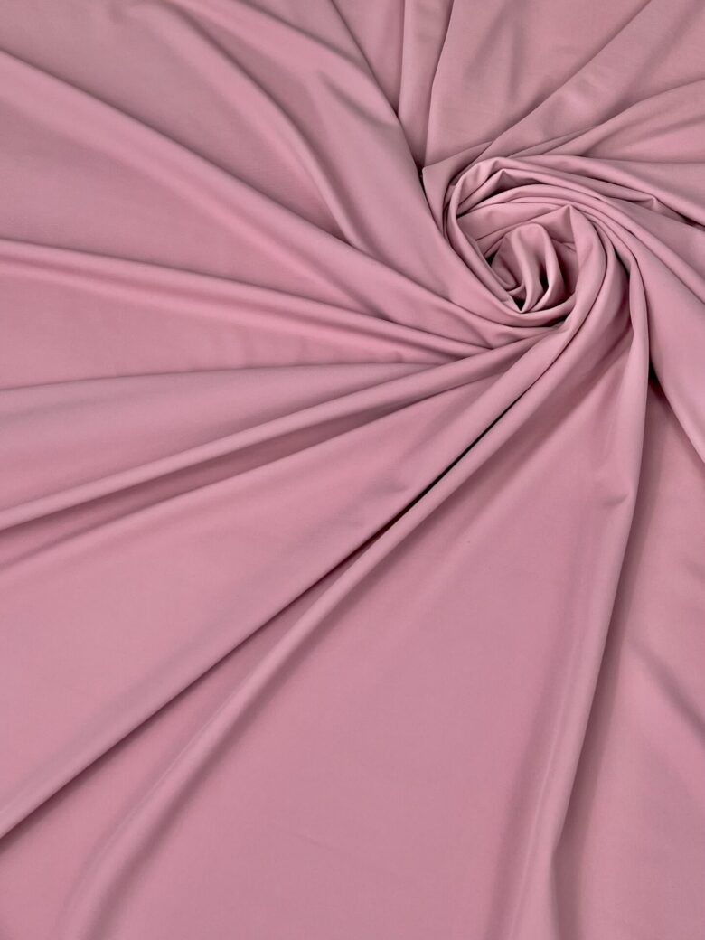 Matte Lycra in Ash Pink Color