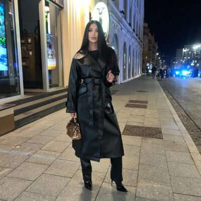 ECO āda uz zamša pamata melnā krāsā - Image 2