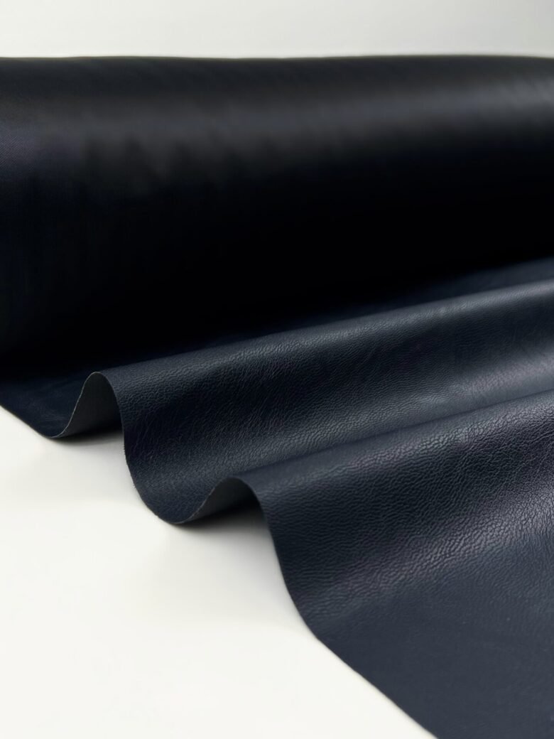 ECO leather (eco leather) blue color