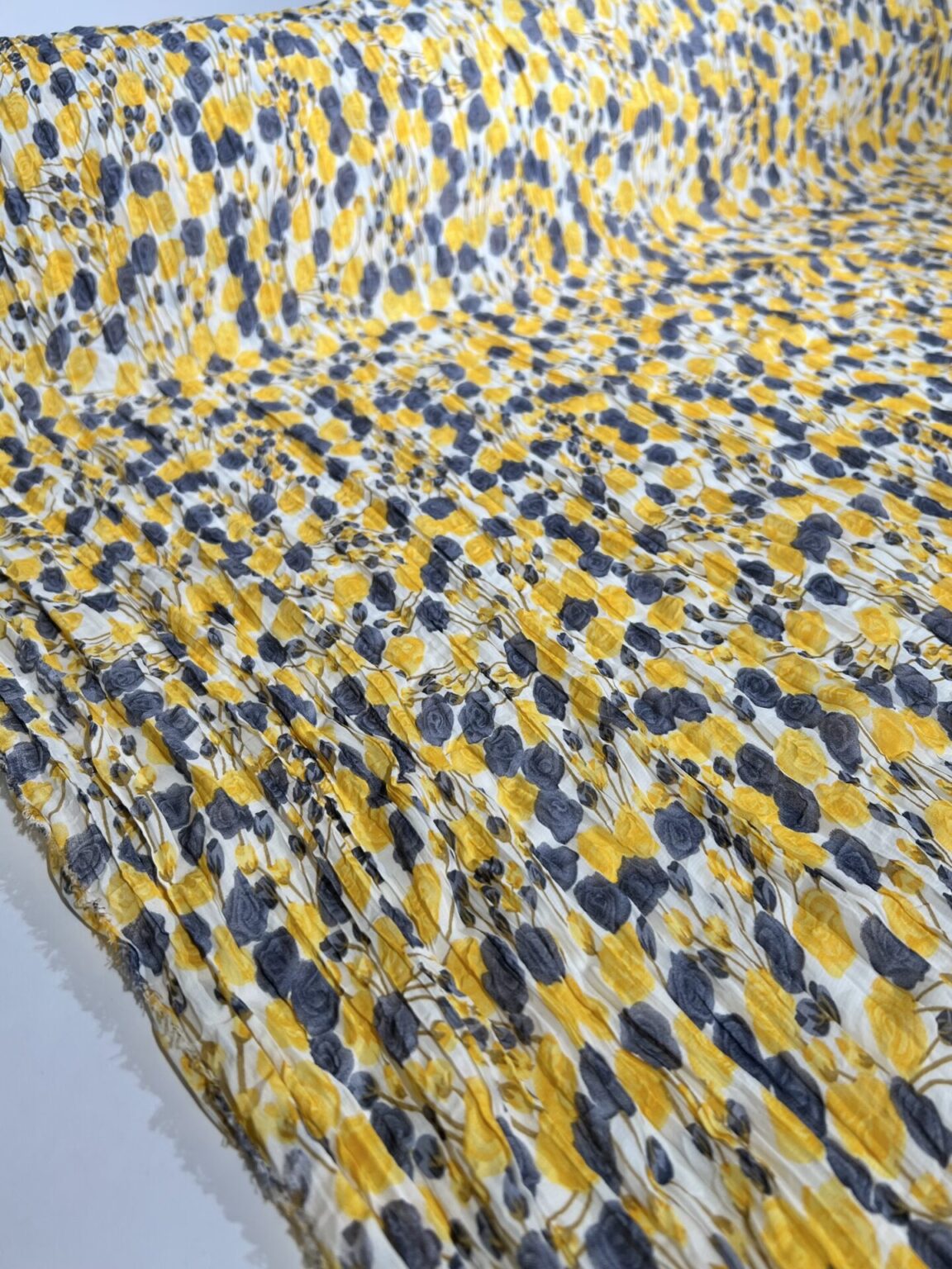 Pleated Chiffon "Watercolor"