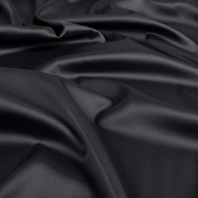 Armani silk (satin) graphite gray color - Image 1