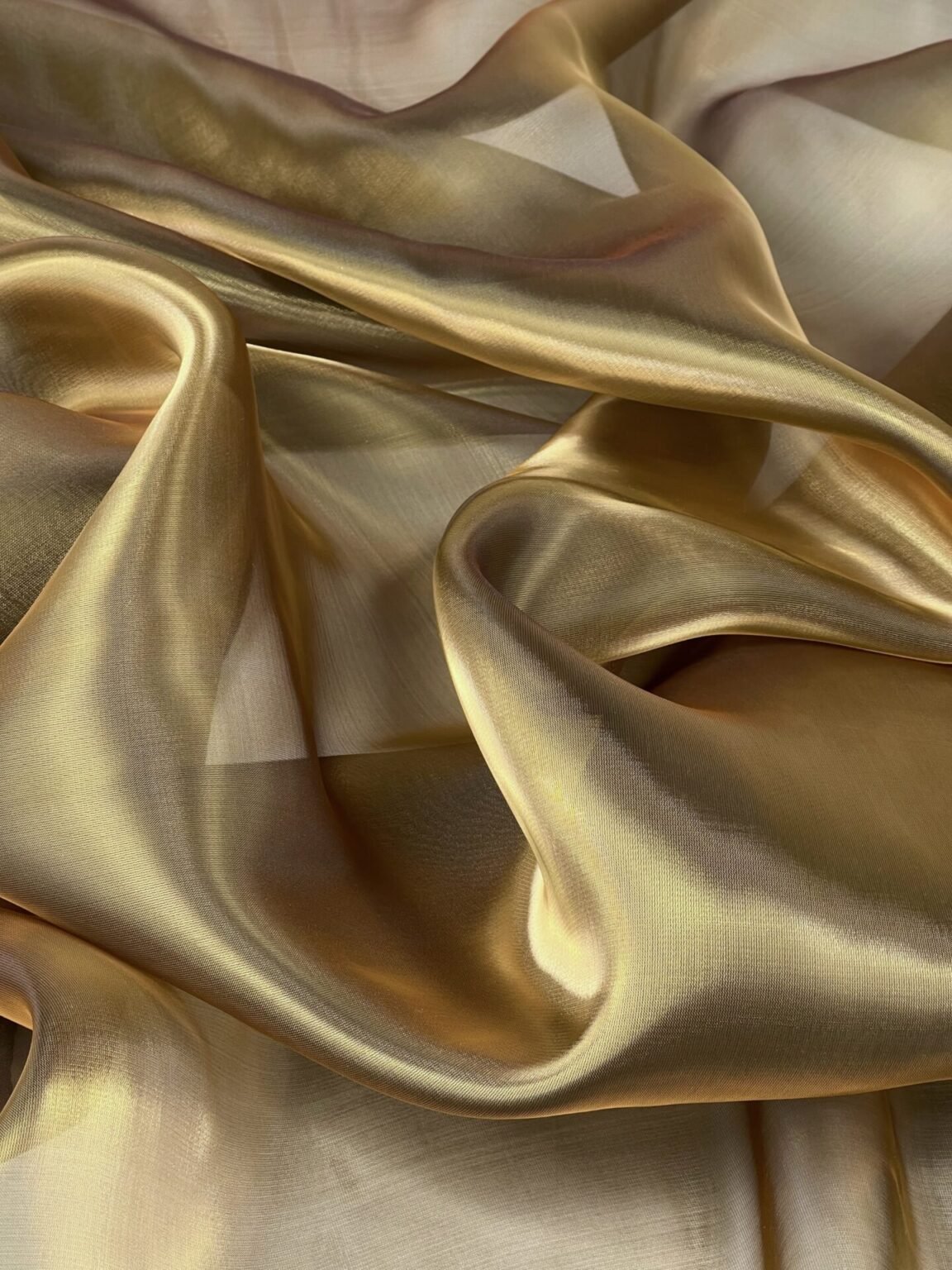 Organza in "Gold" Color
