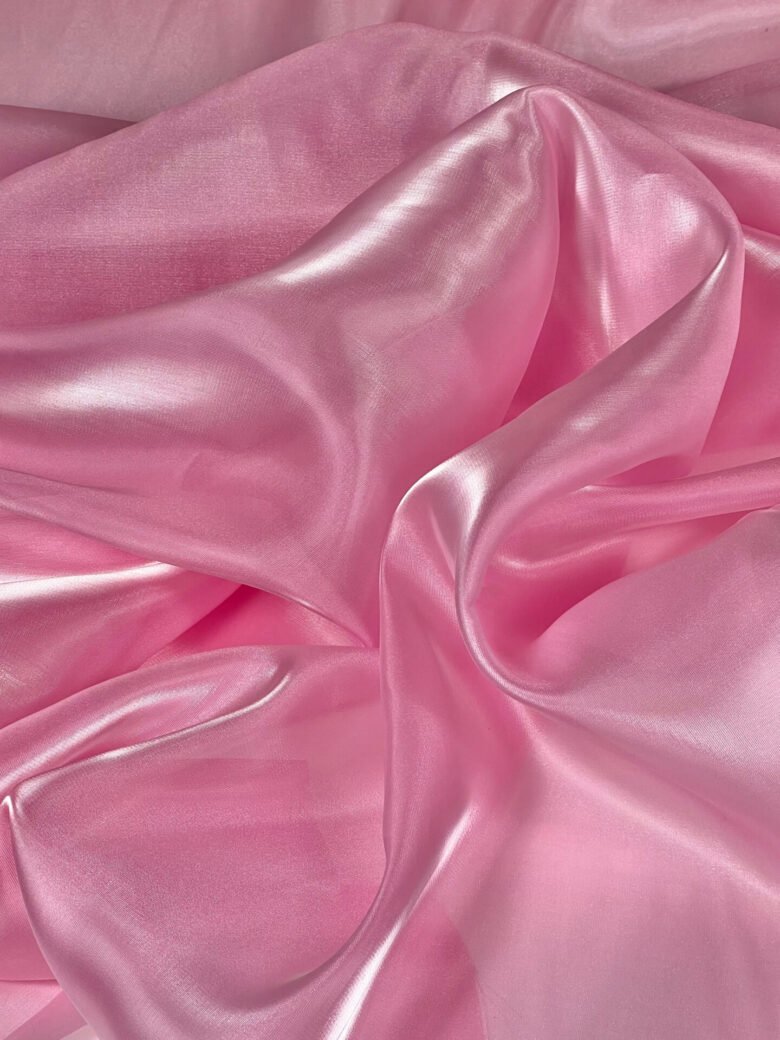 Organza „Baby Pink“ krāsā