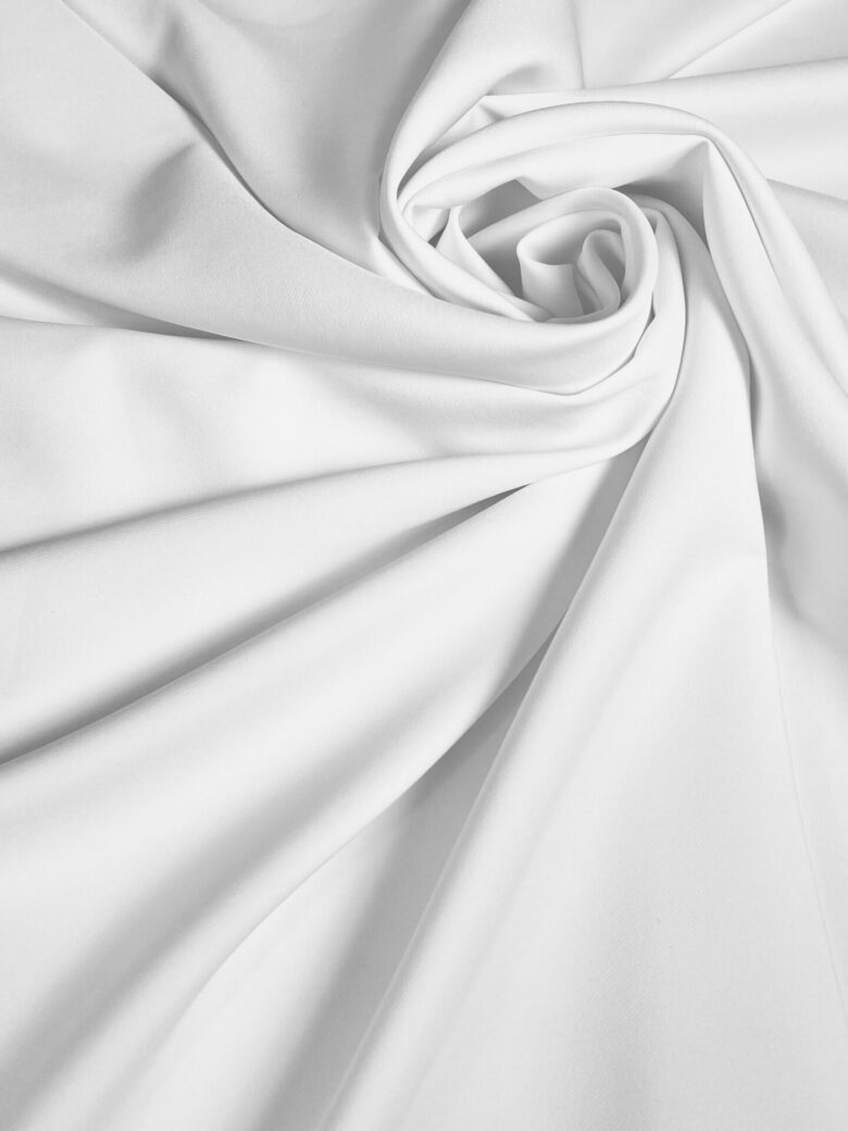 "Barbie" fabric in snow white color