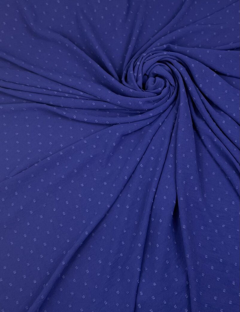 American Crepe in Royal Blue Color