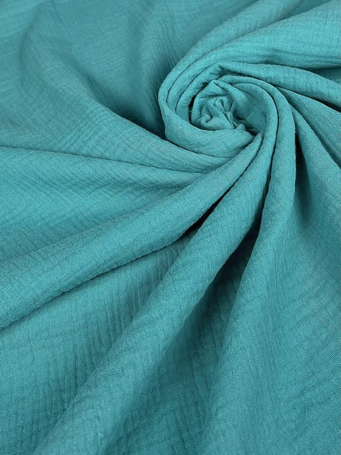 Turquoise Blue Muslin