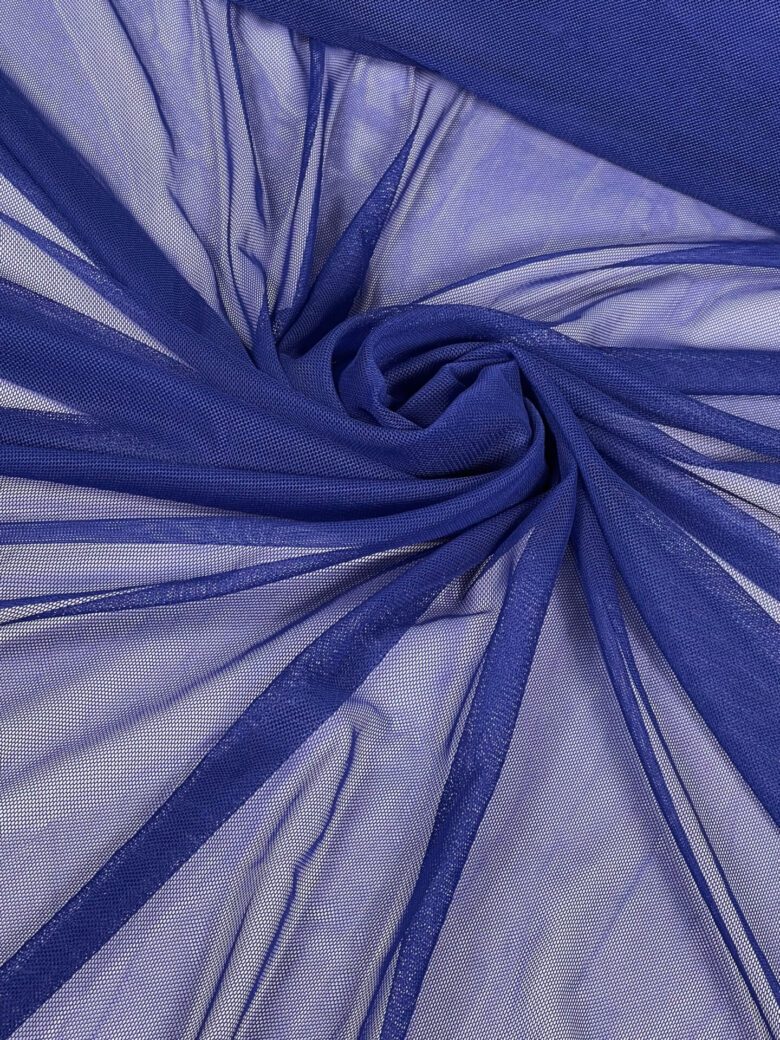 Tumši zila tilla audums
