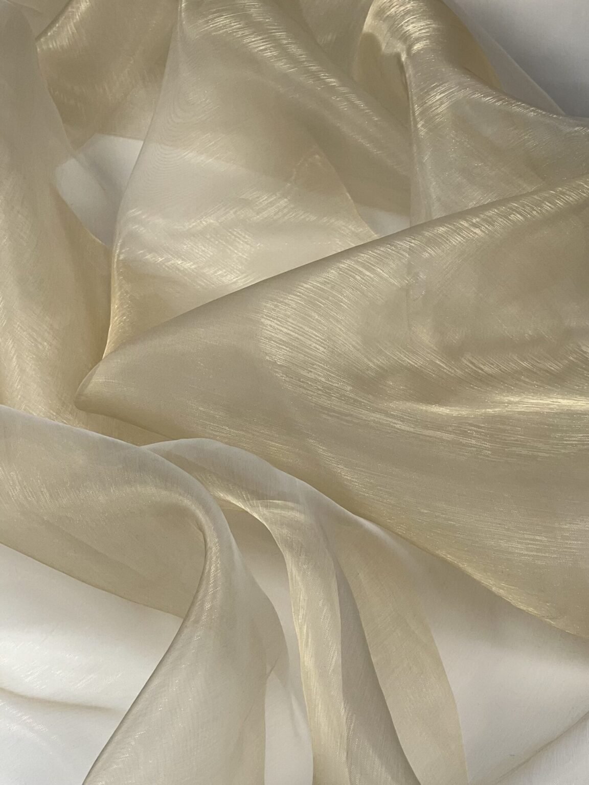 Organza in "Light Yellow Gold" Color