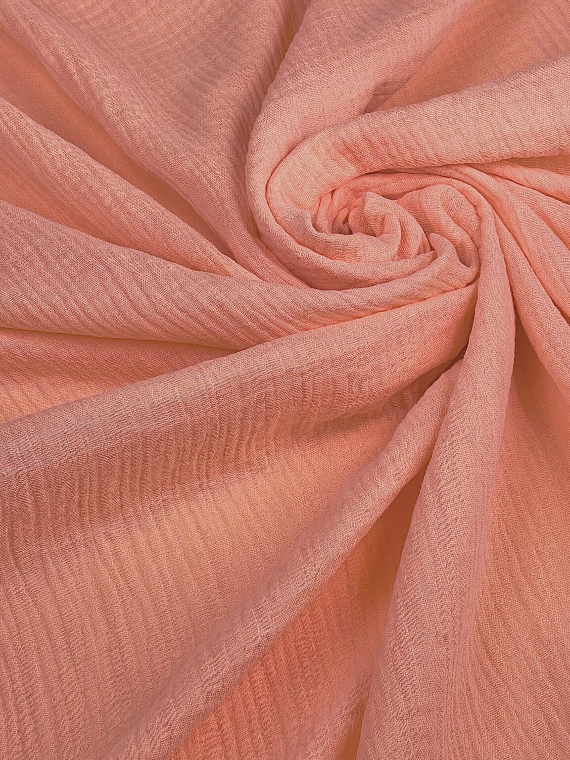 Muslīns „Light Peach” krāsā