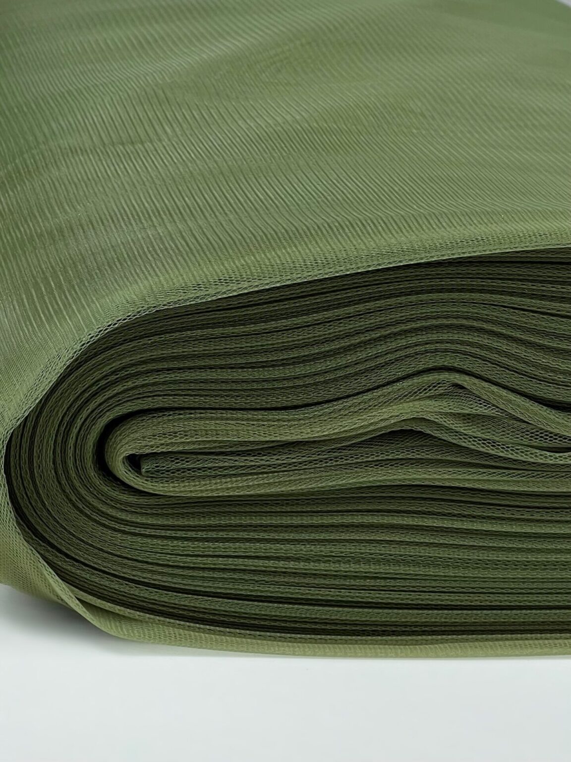 Khaki Green Tulle (136)