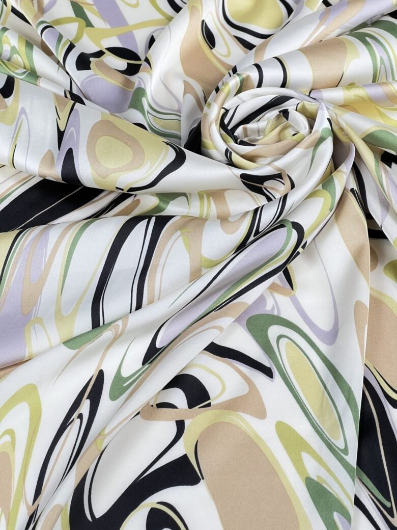 Armani Silk (Satin) "Cozy Abstraction"