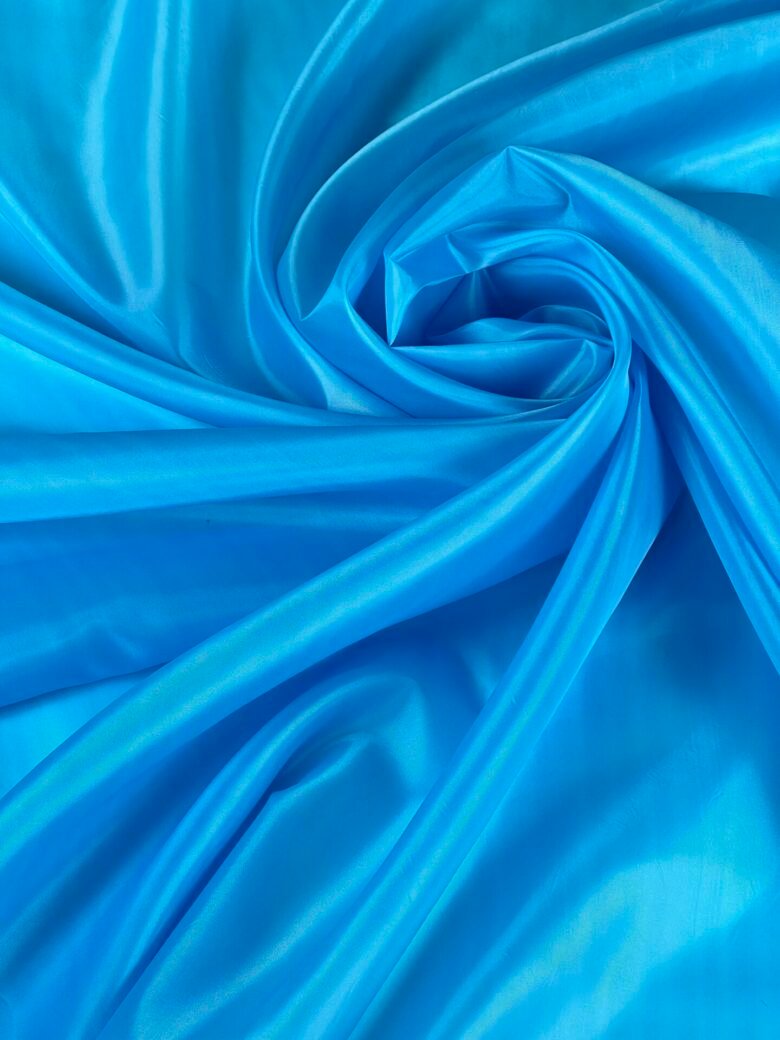 Pamušalinis audinys „Sea Blue“ spalvos