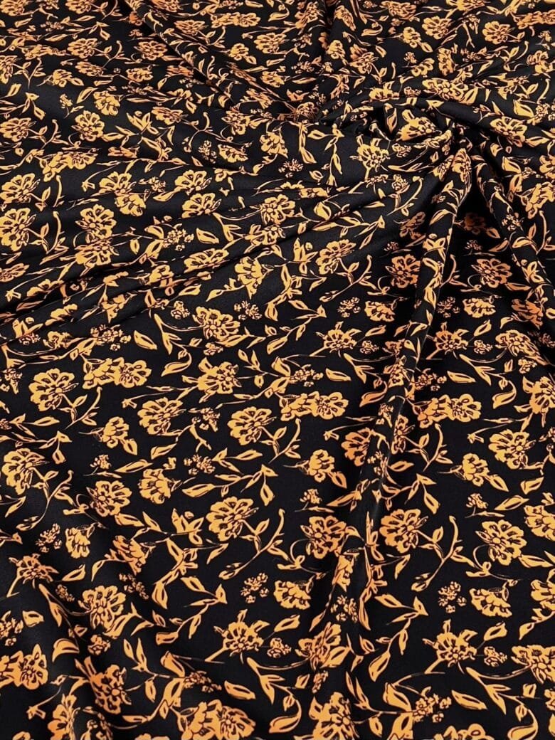 "SPH" dress fabric "Bright Floral Abstraction"