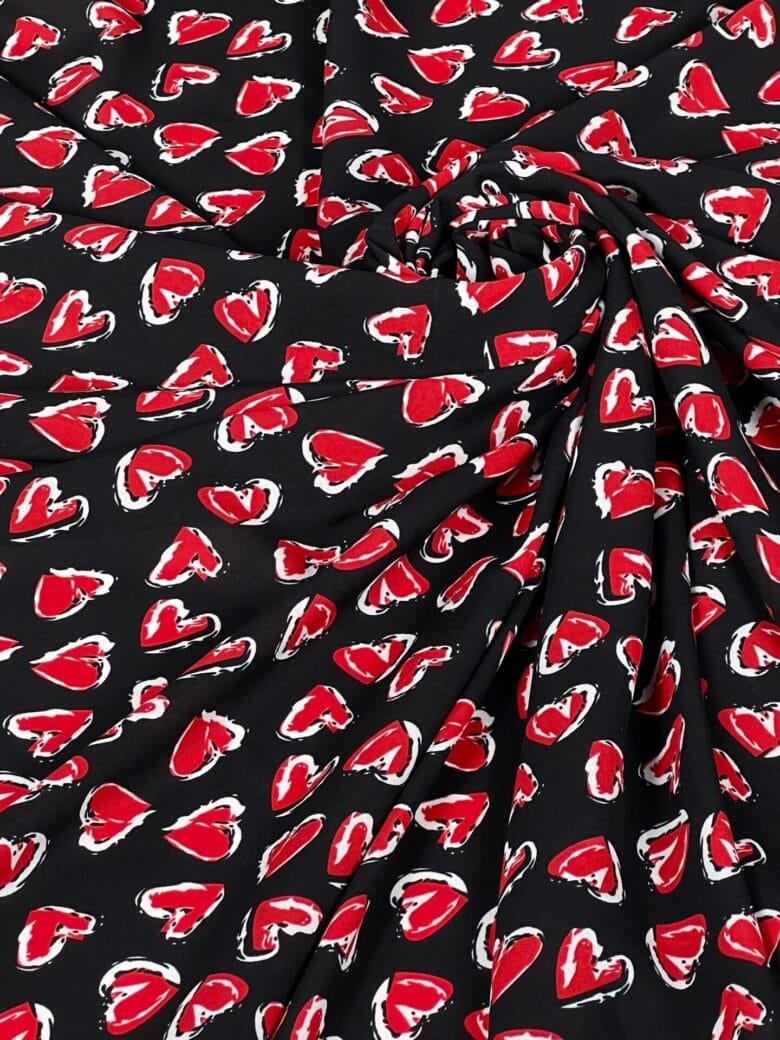 Chiffon "Heart Night"