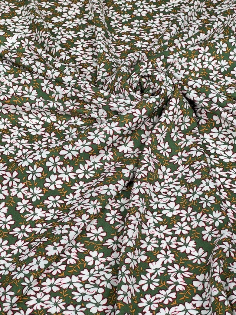 Dress Viscose Fabric "Meadow Green"