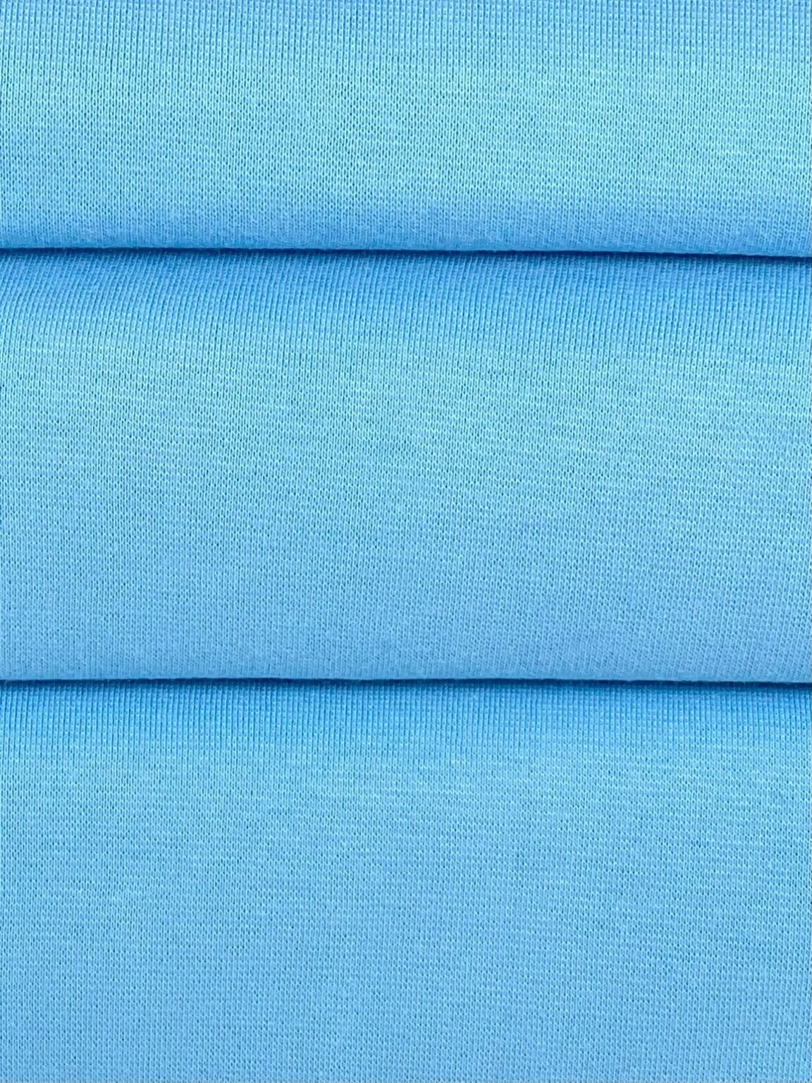RIB vienkrāsainā adījuma „Sweet Blue“ krāsā (KD31)