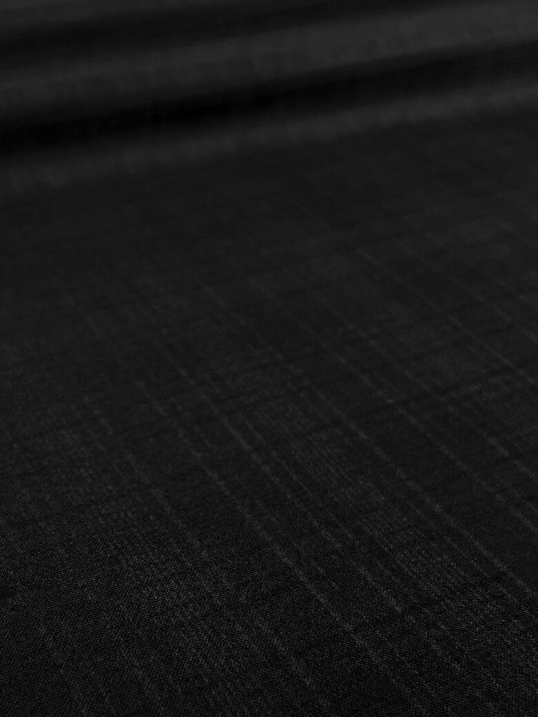 Suit Fabric "Amara" in Black Color