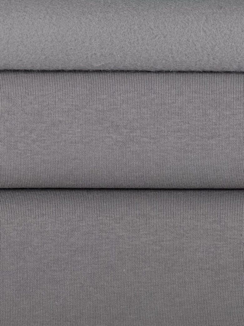 Trīsšūnu cilpu trikotaža ar pūkainu PENYE "Classic Grey" krāsā (MX21)