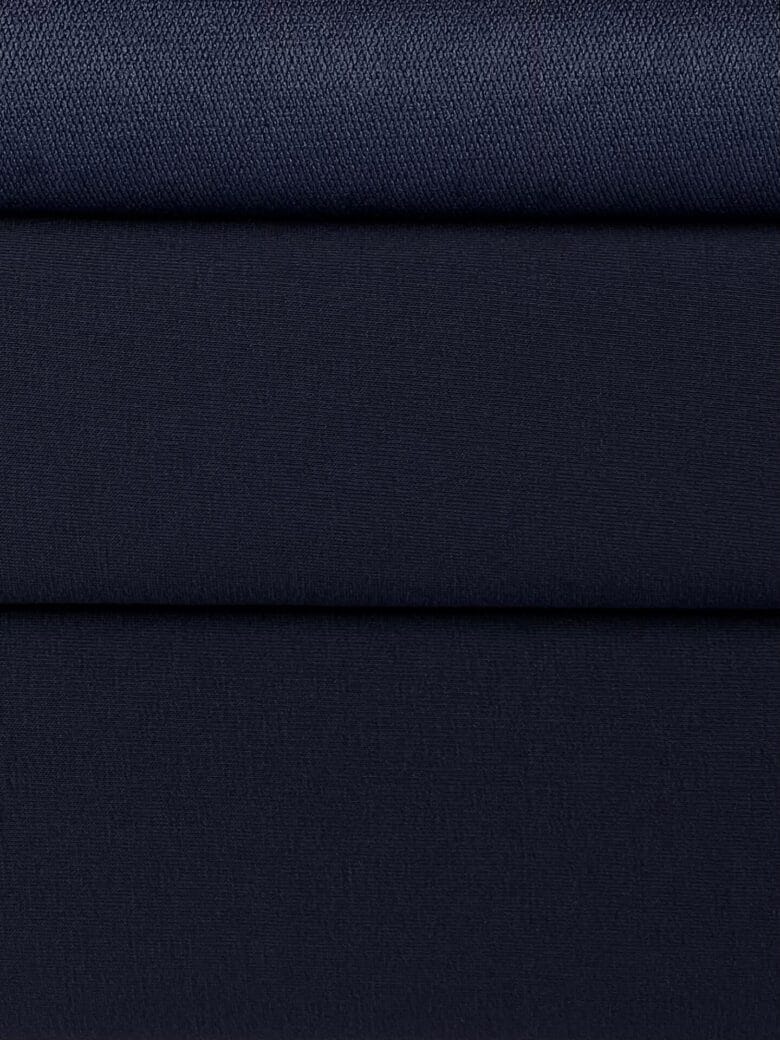 Dvisiūlis kilpinis trikotažas „Classic Blue“ spalvos (KD38) (kaina už likutį 2 m)