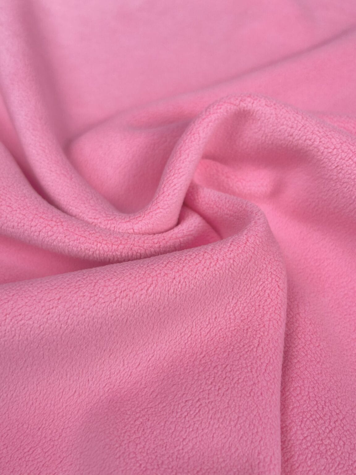 Divpusējs flīss (fleece) „Baby Pink“ krāsā (MX01)