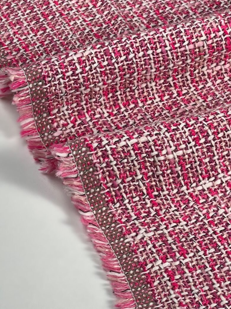 Italian Cotton "Chanel" Weave Tweed "Margo"