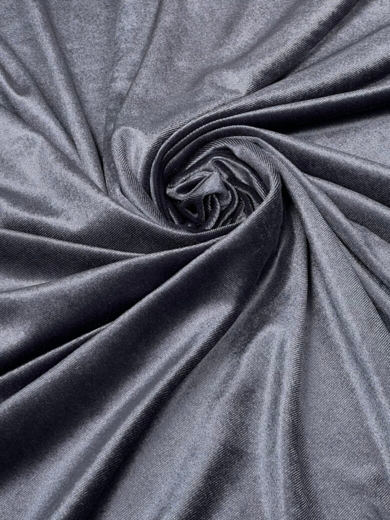 Эластичный бархат "Dark Cool Grey"
