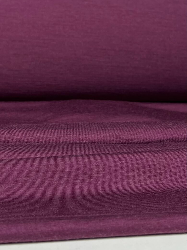 Merino Wool Stretch Fabric (Premium Quality) "Rose Violet" 118