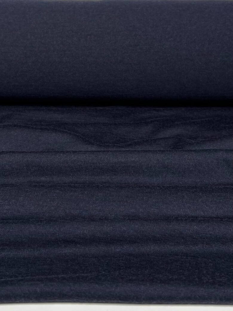 Merino Wool Stretch Jersey (Premium Quality) "Storm Blue" 119