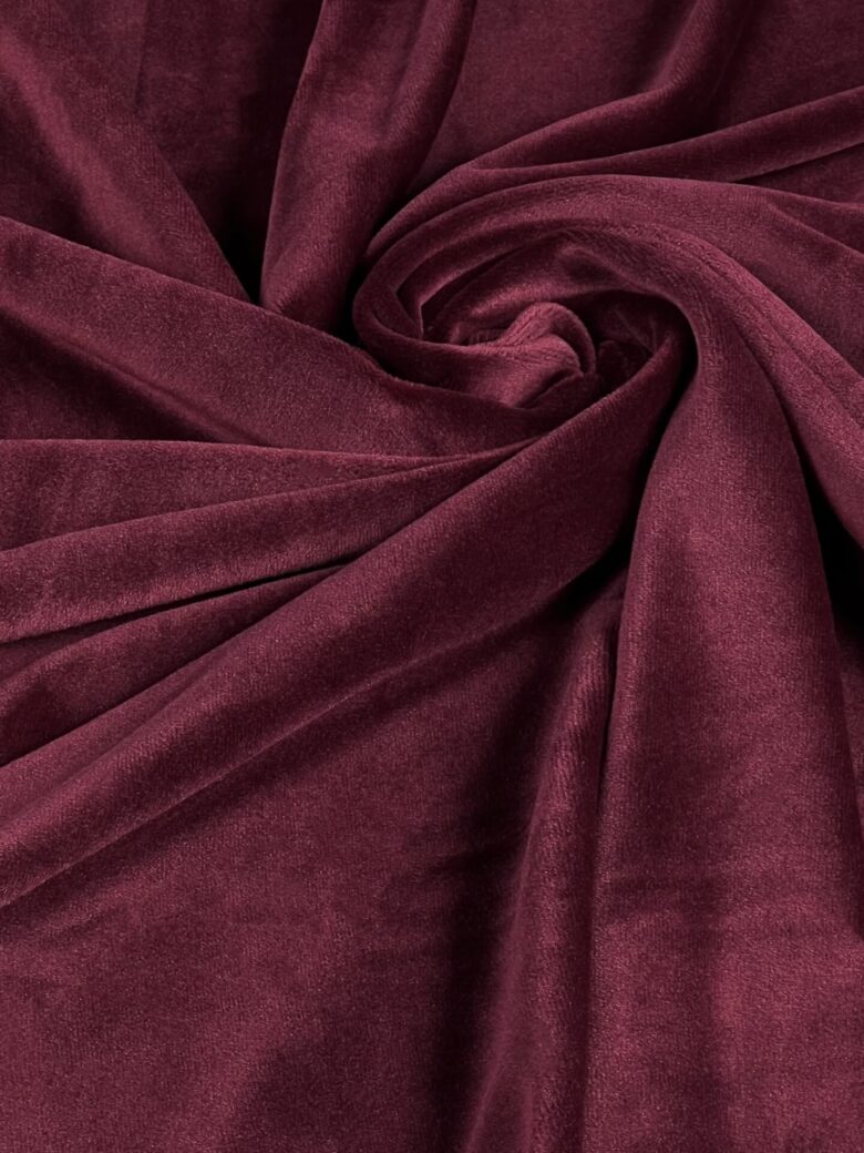 Mīkstais velūrs „Bordo“