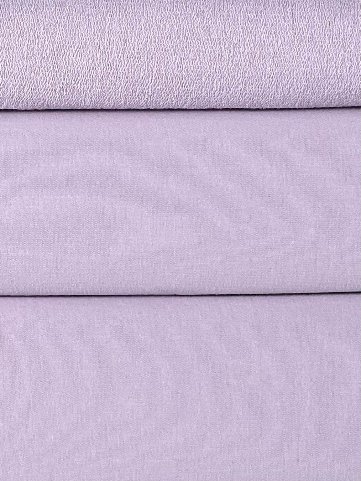 Double-knit looped jersey "Light Purple"