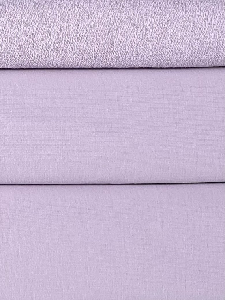 Двухслойный трикотаж с петлями «Light Purple»