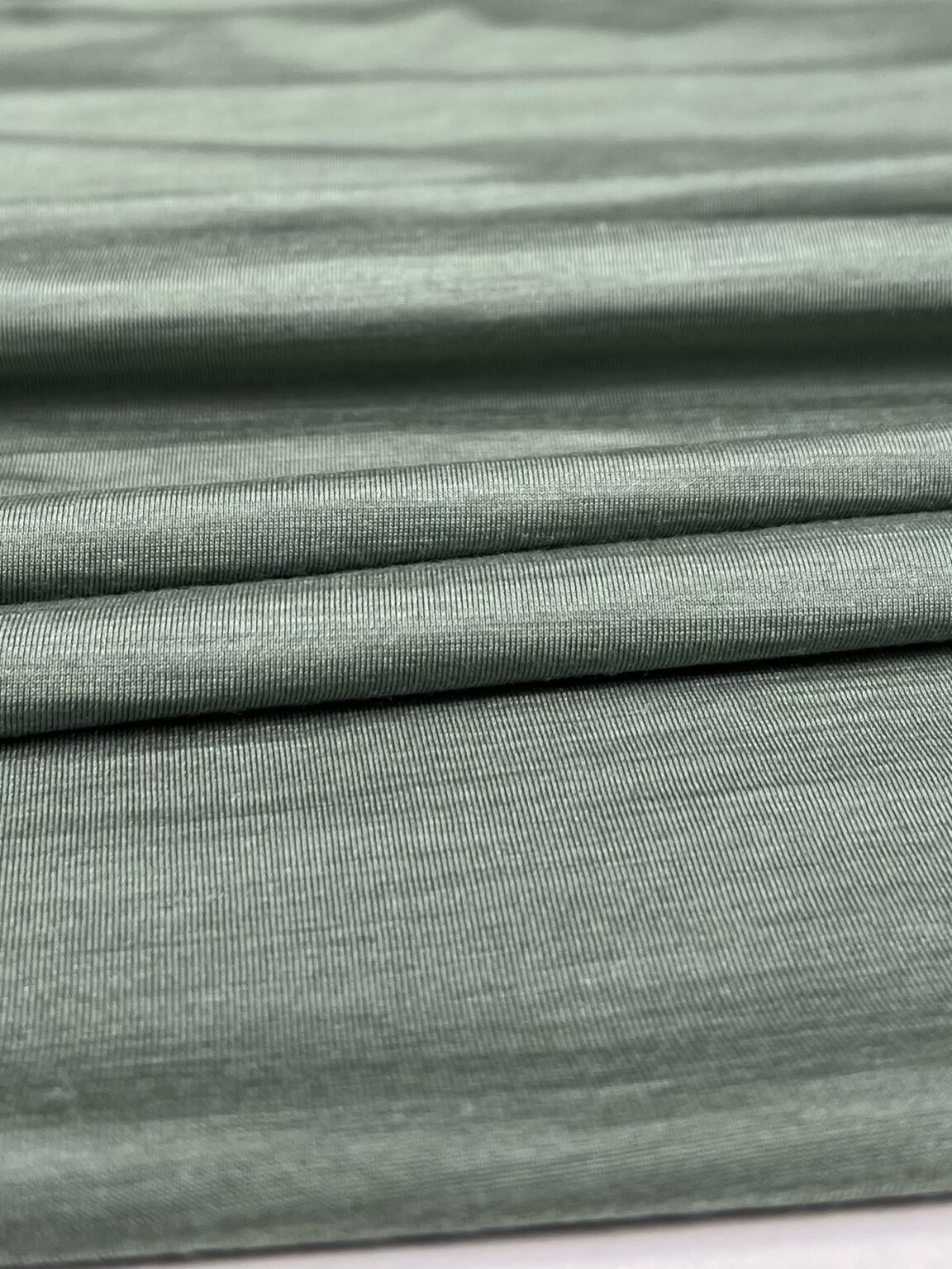 Merino vilnos ir liocelio elastingas trikotažas (premium kokybė) „Pale Green“ spalvos 047